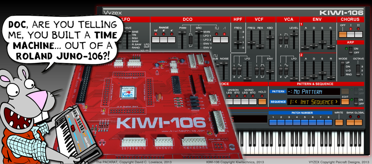Kiwi-106 Upgrade for the Roland Juno-106