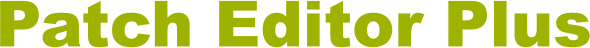 Patch Editor Plus